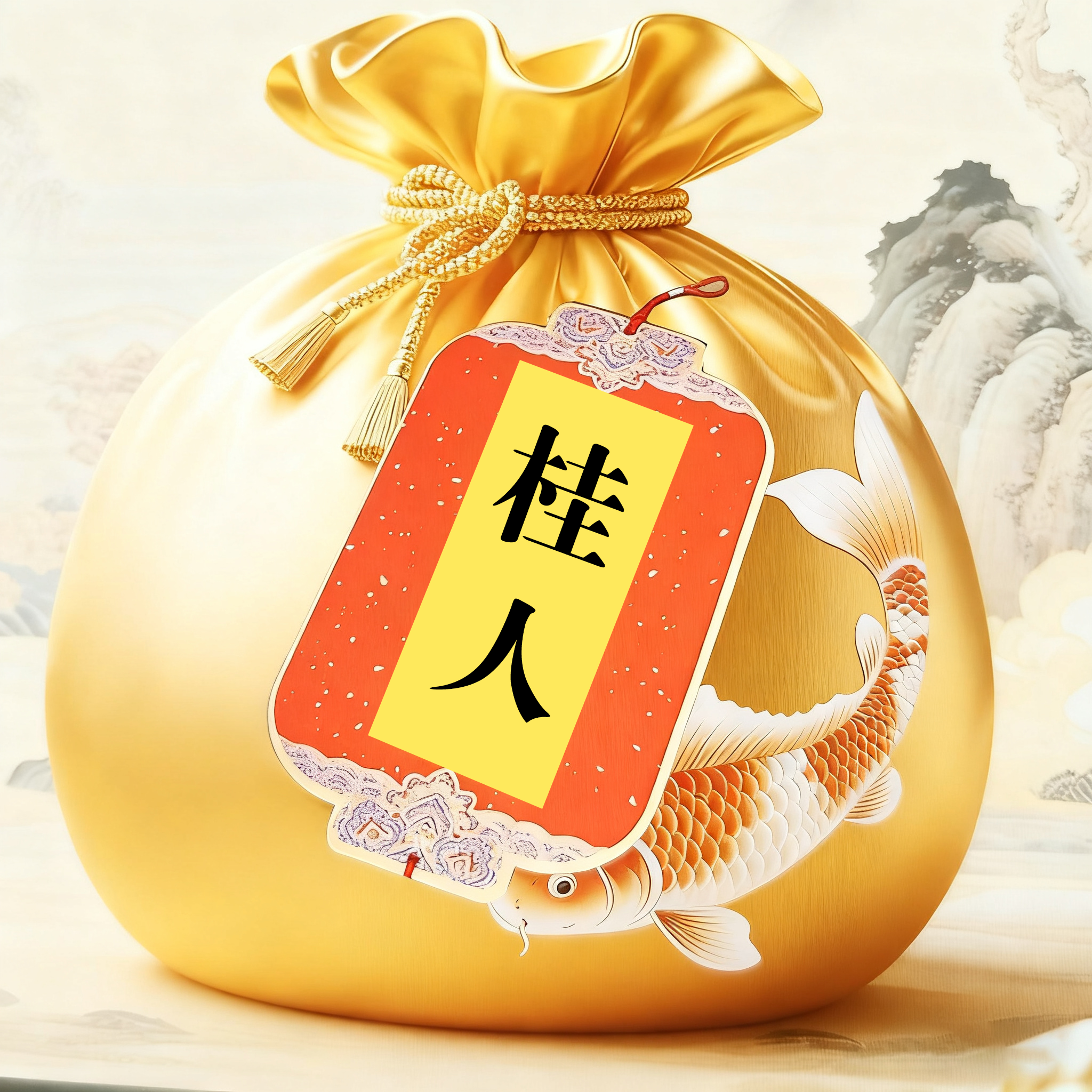 5号贵人开韵 生肖挂饰福袋（祝福七天）