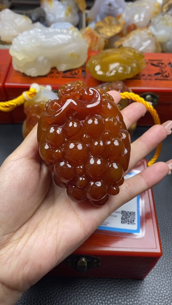 【闪购商品】玛瑙/玉髓手把未镶嵌00