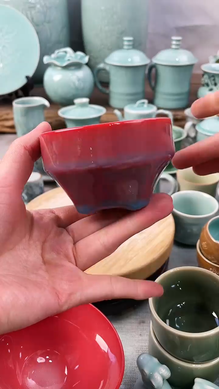 【闪购商品】特价 微瑕 慧仙青瓷