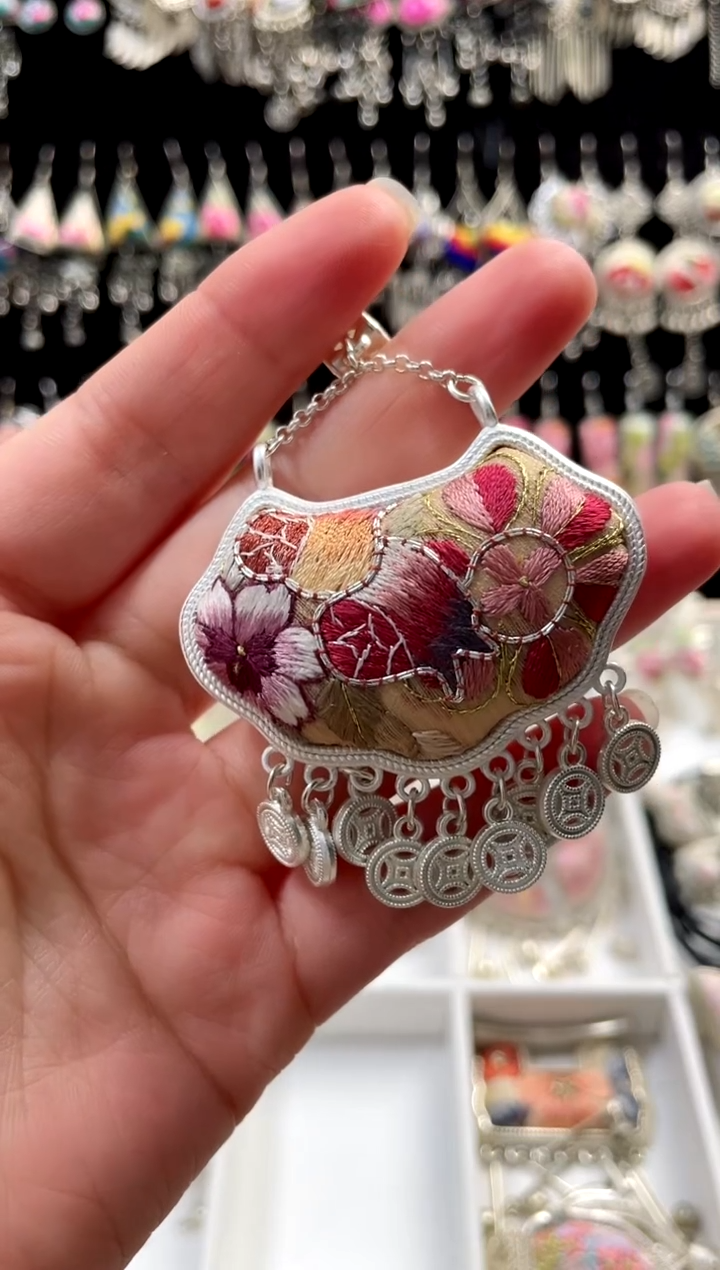 【闪购商品】织绣非遗刺秀饰品