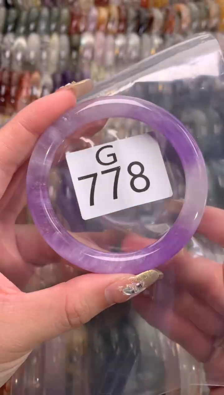 【闪购商品】水晶水晶手镯未镶嵌778-57