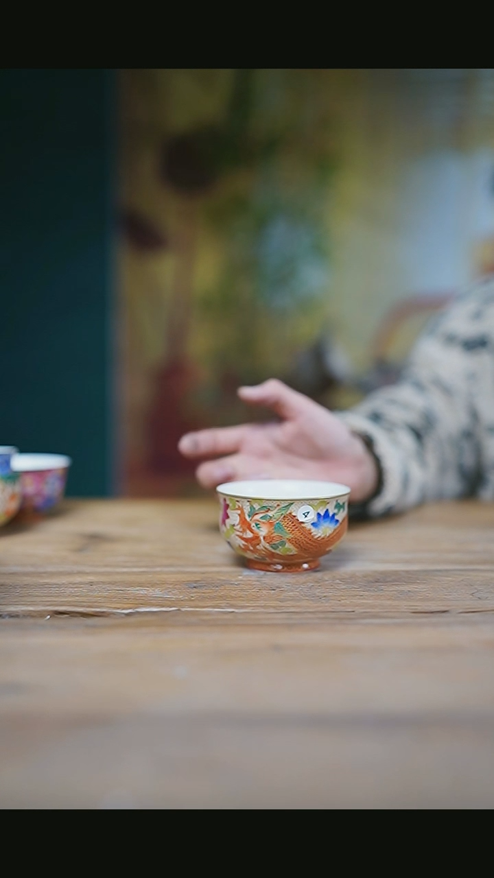 【闪购商品】景德镇杯碗柴烧多人