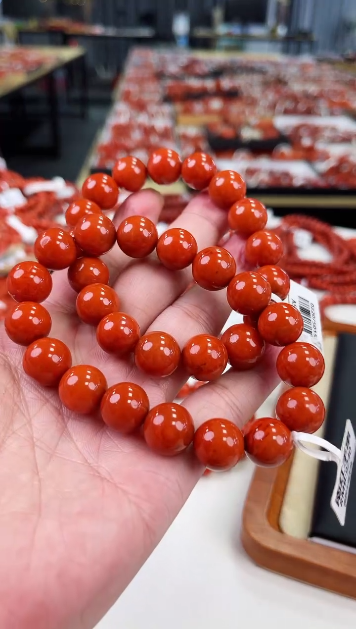 【闪购商品】南红玛瑙瓦西手串13+未镶嵌（多样式发其一）