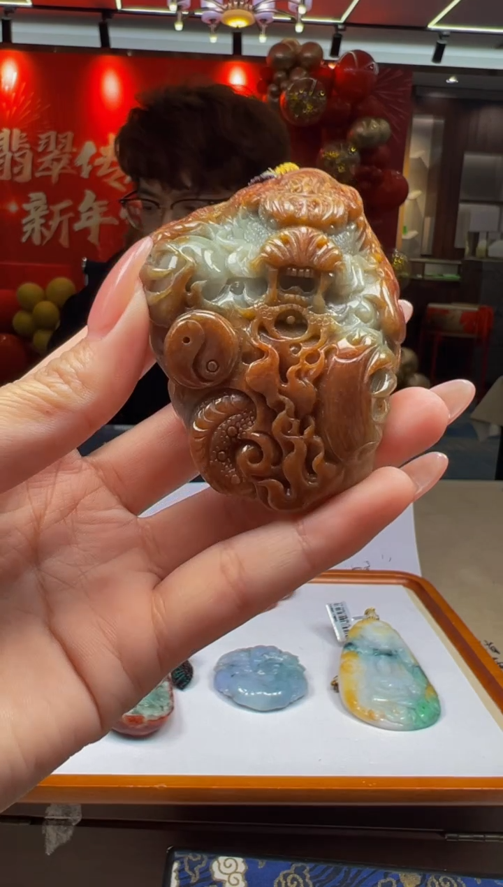 【闪购商品】定制翡翠未镶嵌Q2025-2-1-33