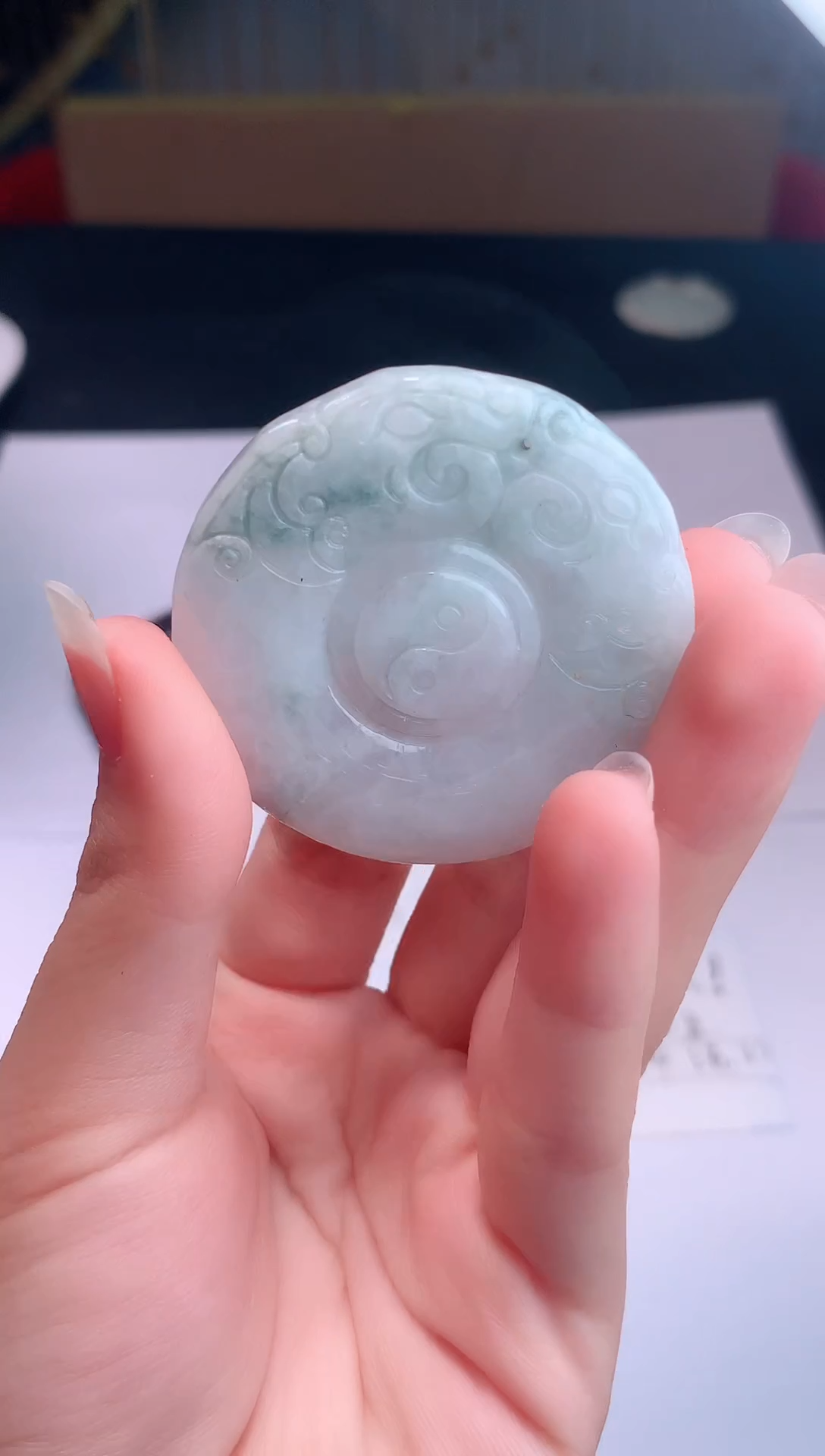 颈饰未镶嵌翡翠0芹0翡翠珠宝713