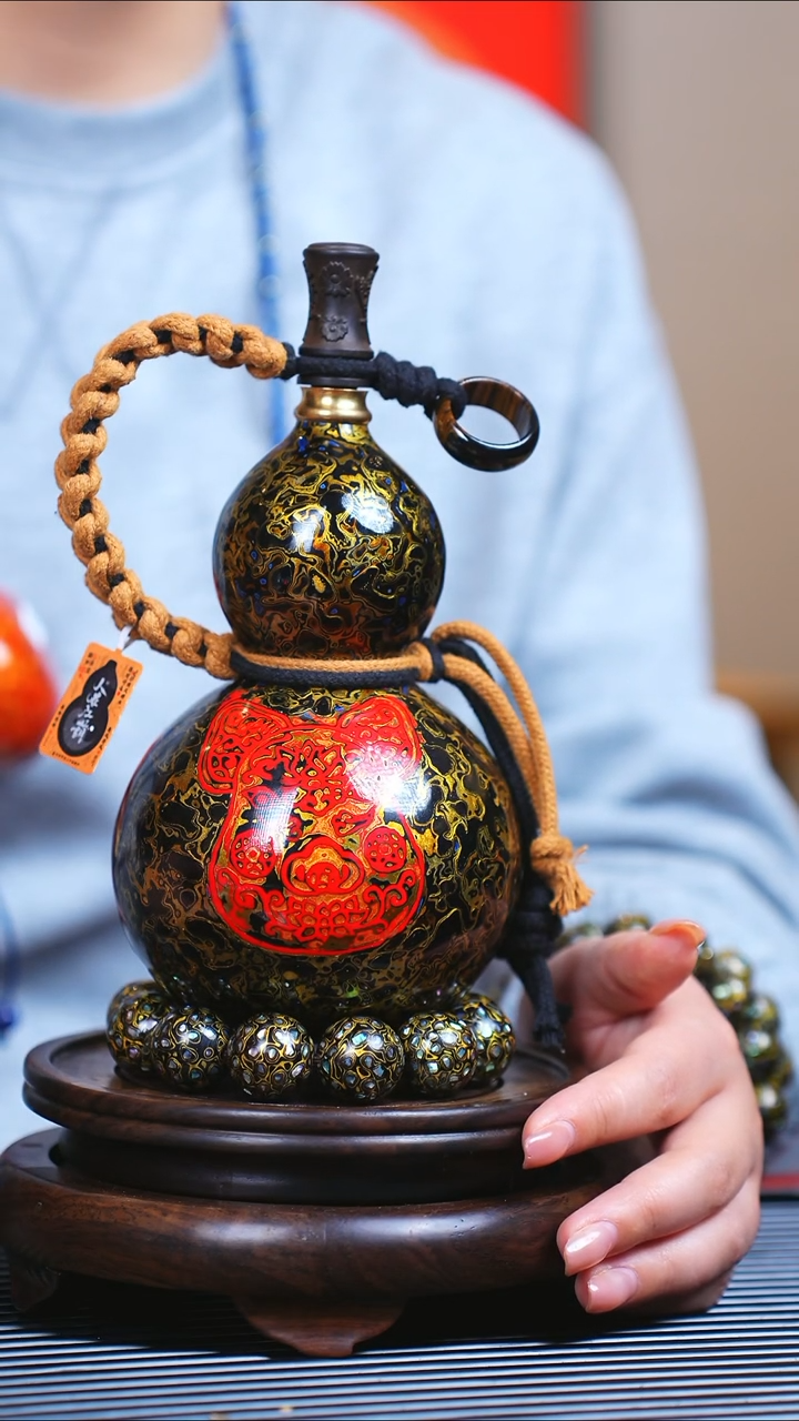 【闪购商品】JC029元宵节臻选大漆酒葫芦