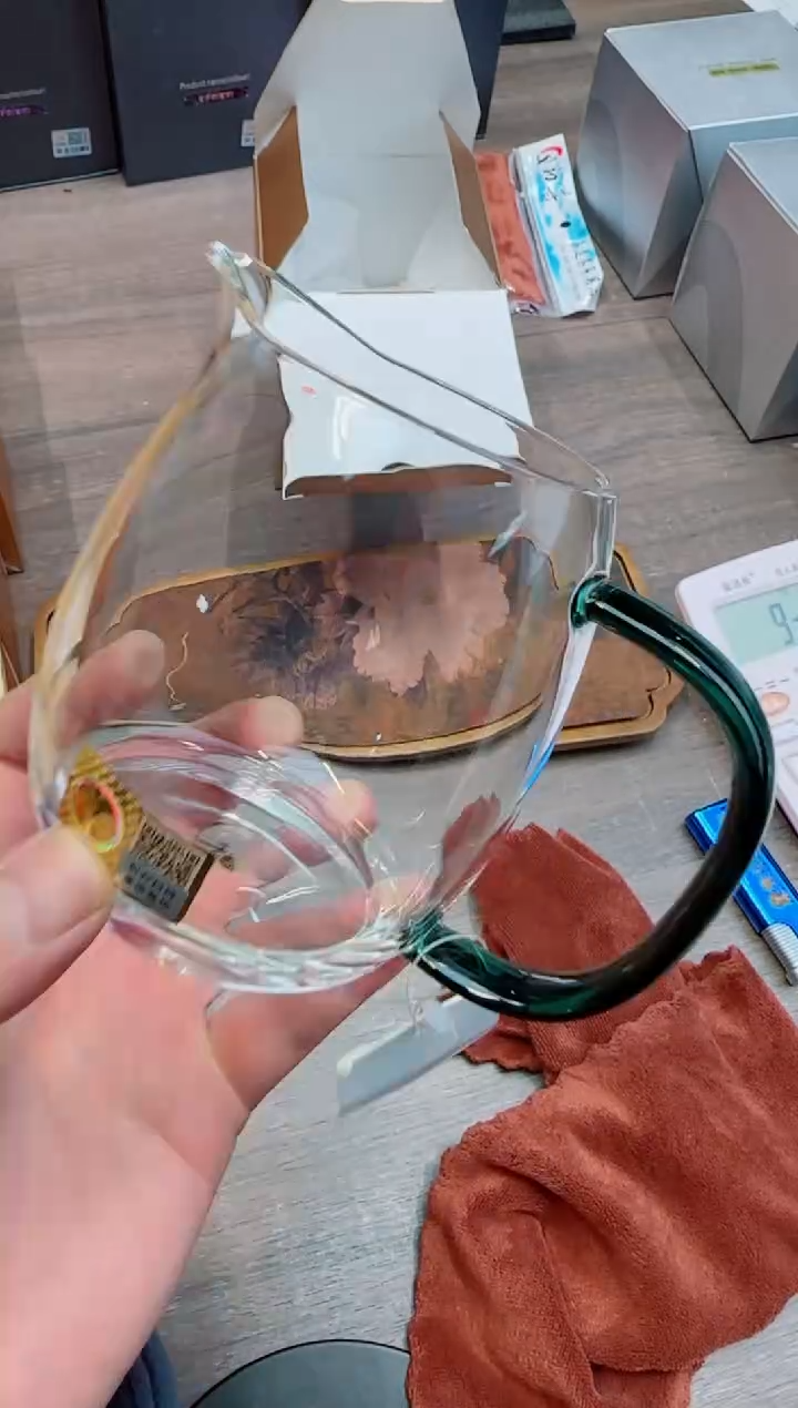 厚底澄然茶海墨绿色