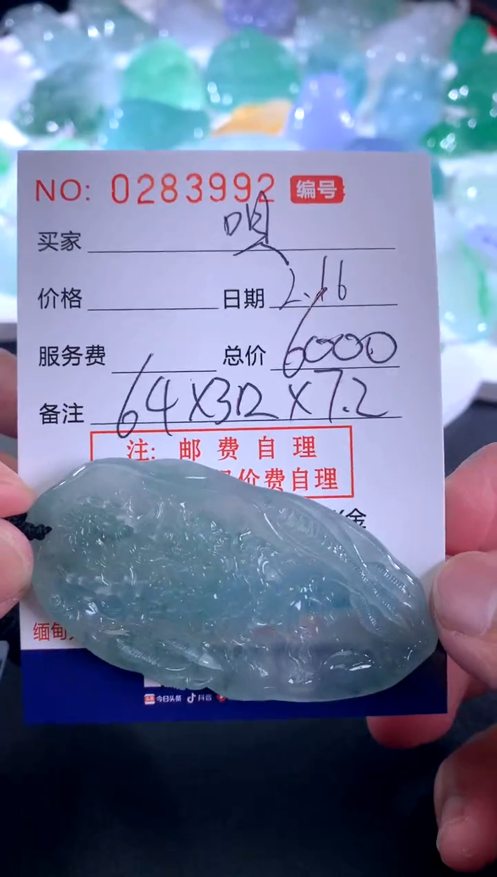 【闪购商品】翡翠颈饰未镶嵌唄