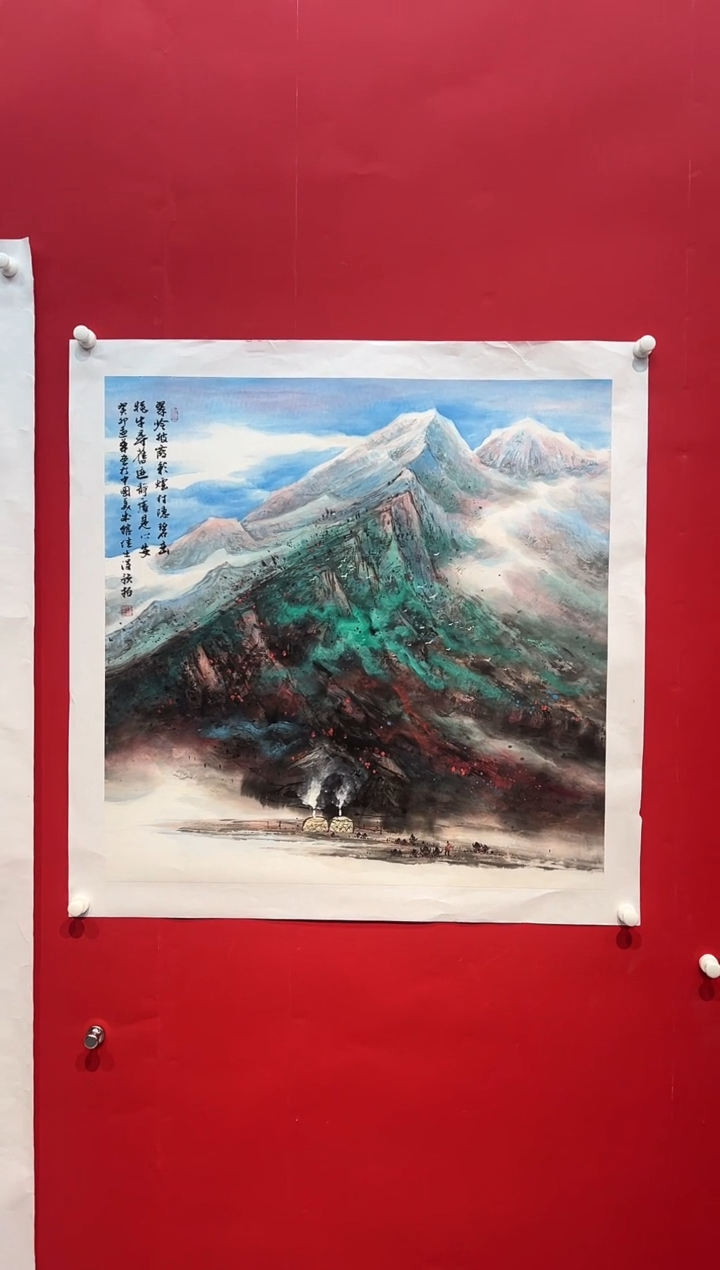 国画画家陆远华纯手绘原作