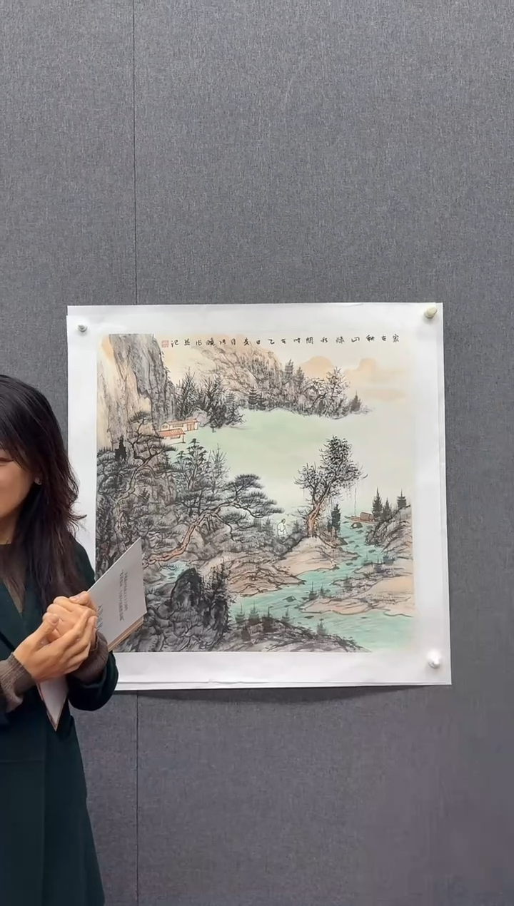 国画炳山艺术--张晓老师作品 