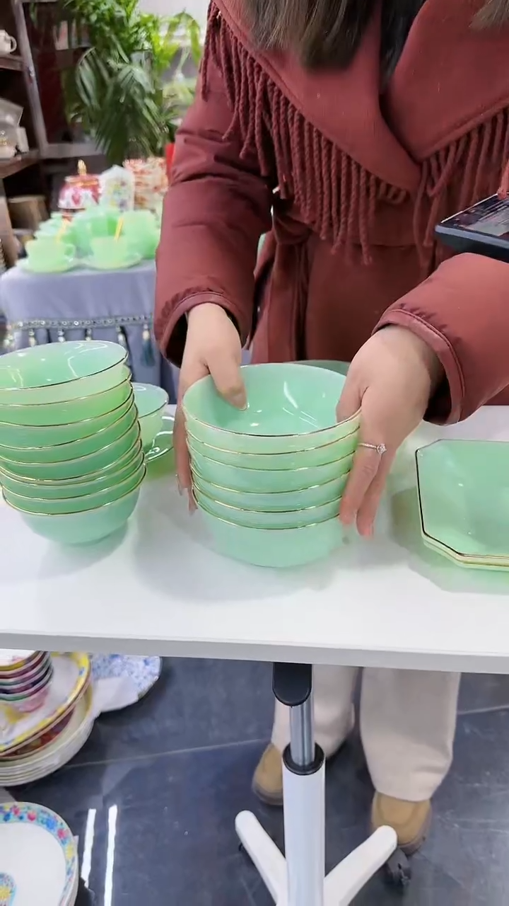 【闪购商品】瓷片5.5英寸饭碗6个景德镇陶瓷