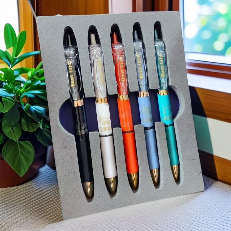 泰迪熊金榜题名前程似锦中性笔