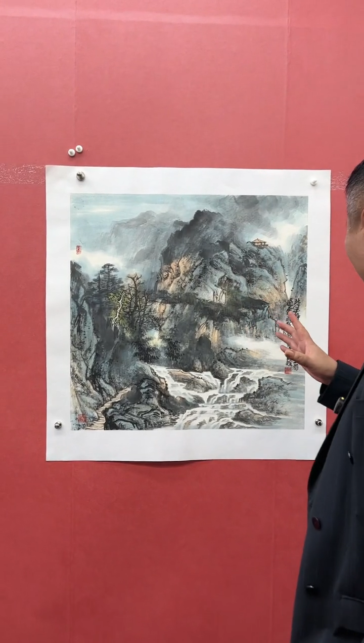 【闪购商品】绘画闫辉-4平尺-纸片-山水