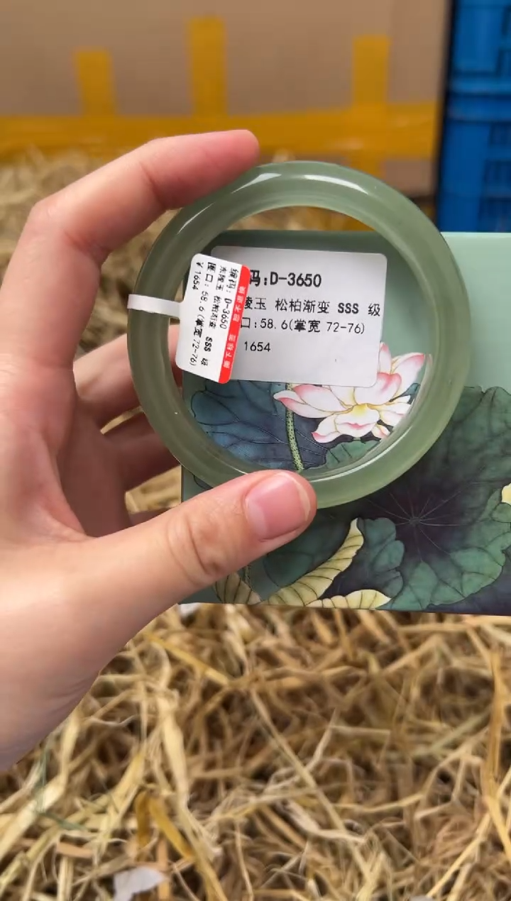 未镶嵌手镯石英质玉D-3650