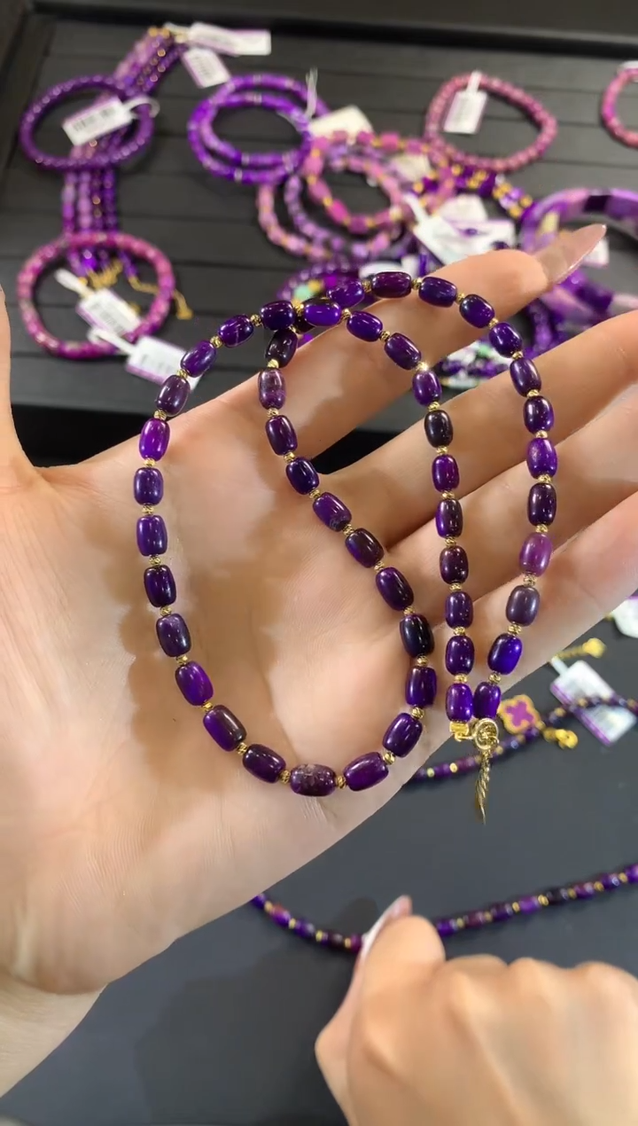 【闪购商品】苏纪石（舒俱来）.18K金镶嵌舒俱来项链