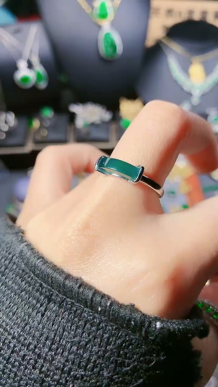 【闪购商品】翡翠戒指未镶嵌戒指