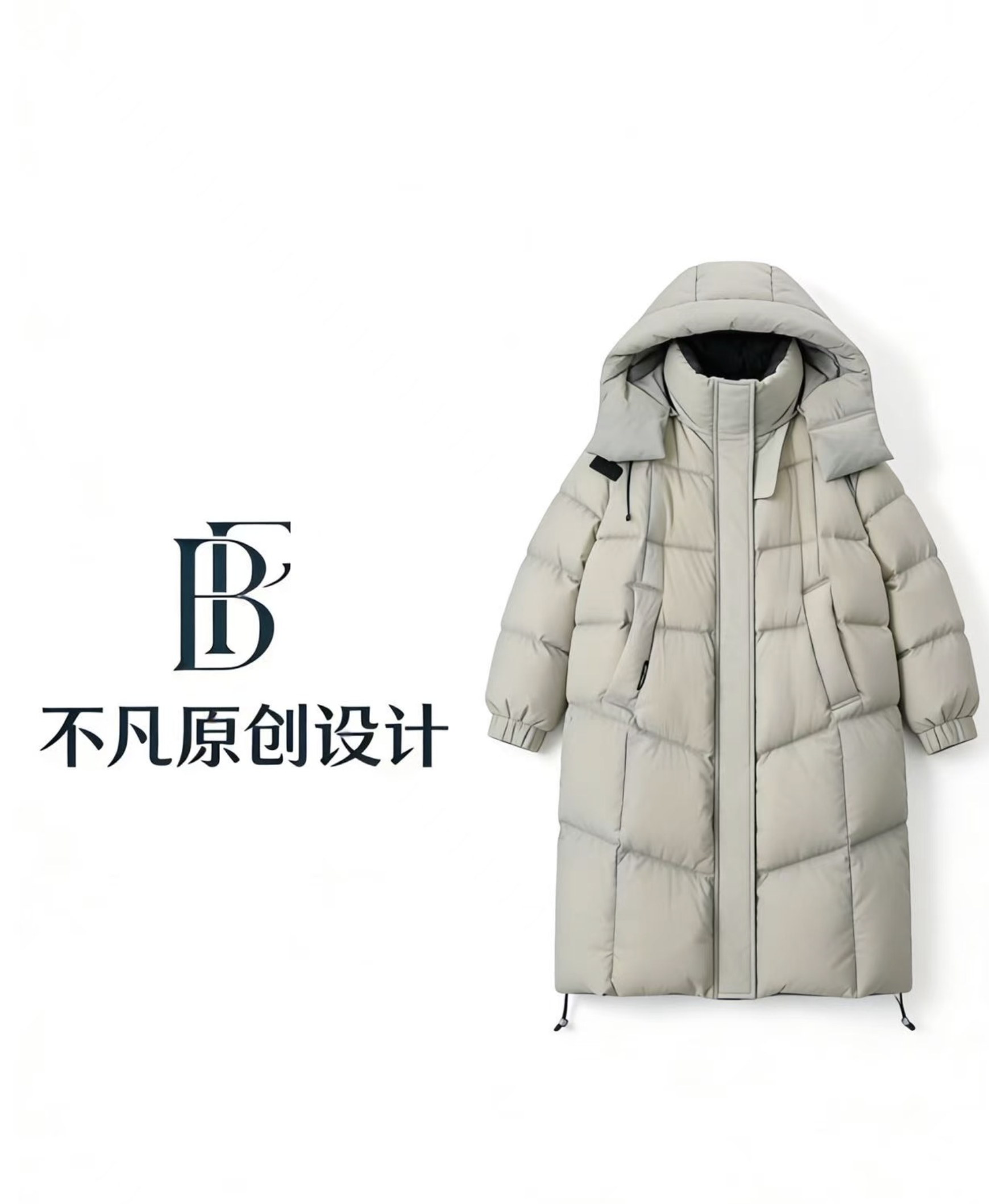 Bufan.原创设计【K78】90羽绒服