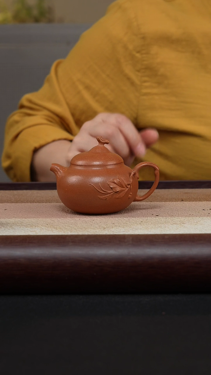 【闪购商品】紫砂茶壶福瓜-降坡泥-赵信军MH-1503