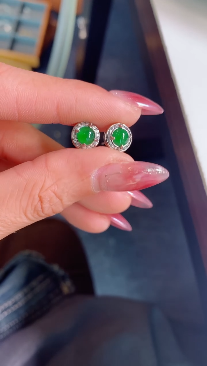 【闪购商品】翡翠颈饰银S925镶嵌0414305478