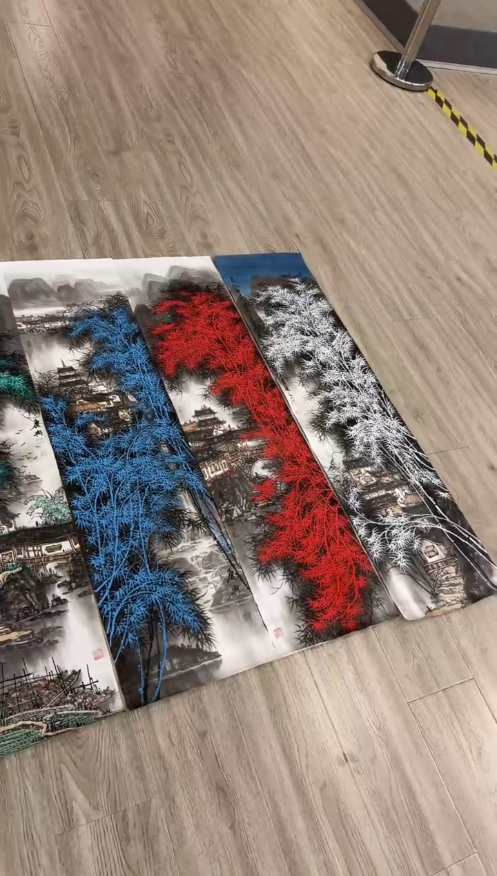 国画53赵隆轩美术馆李庆兴老师作品