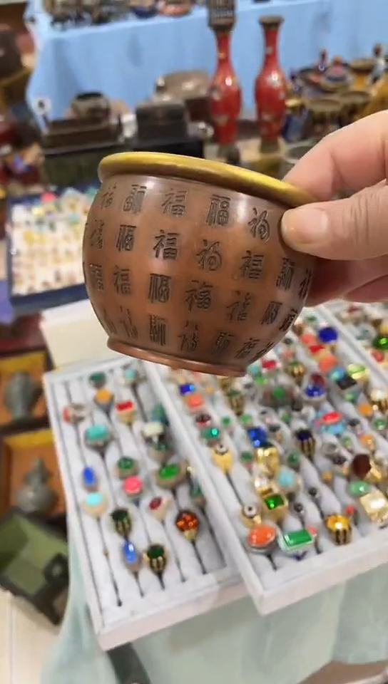 【闪购商品】摆件宫廷影视老旧工艺摆件