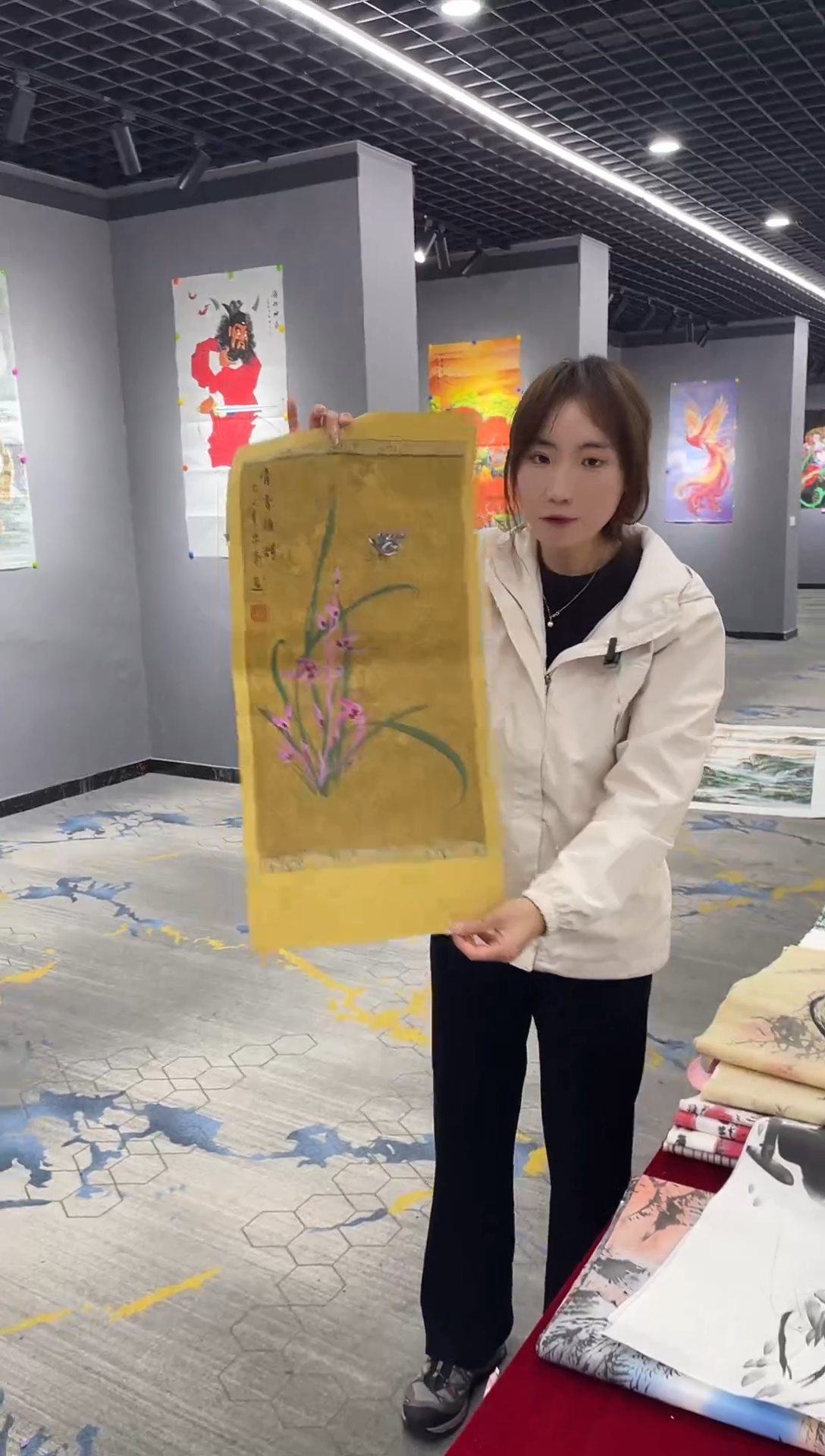 竖款年画艺术作品欣赏S71