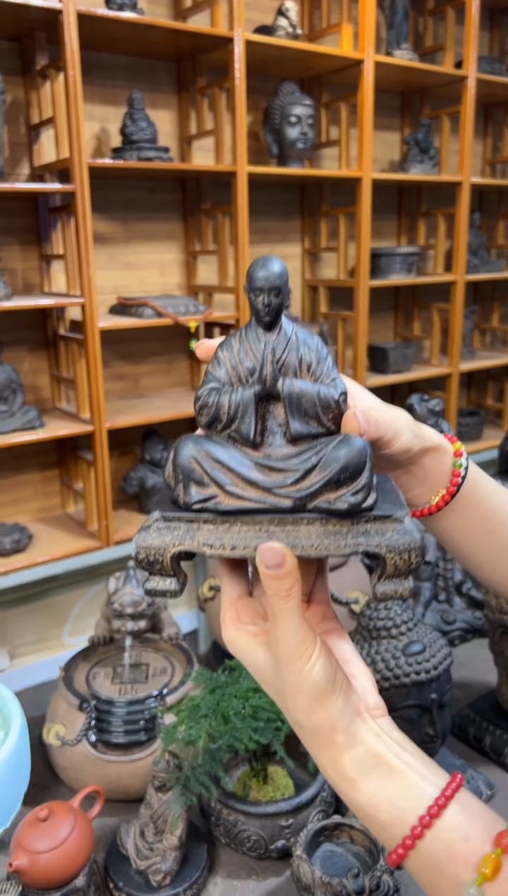 陶土【火山泥】一心向佛+将军案