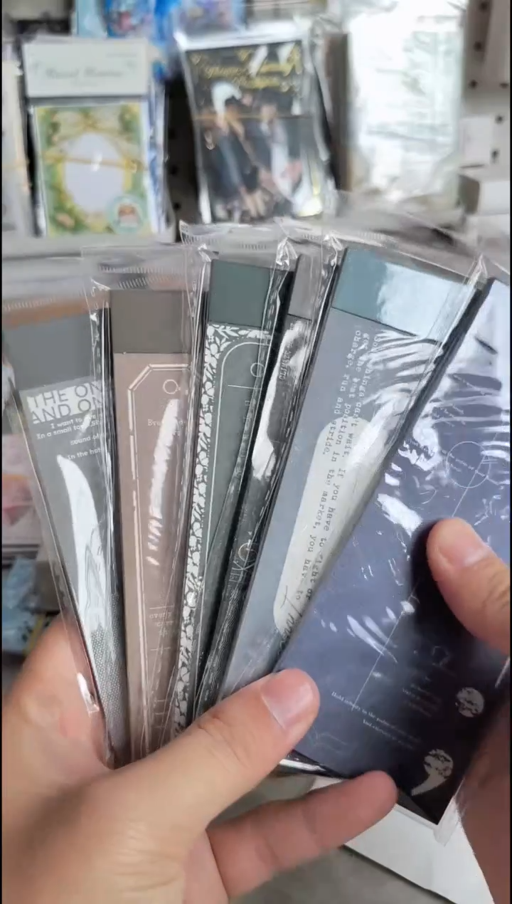 1-7 标签的一些事一些情便签本 6款
