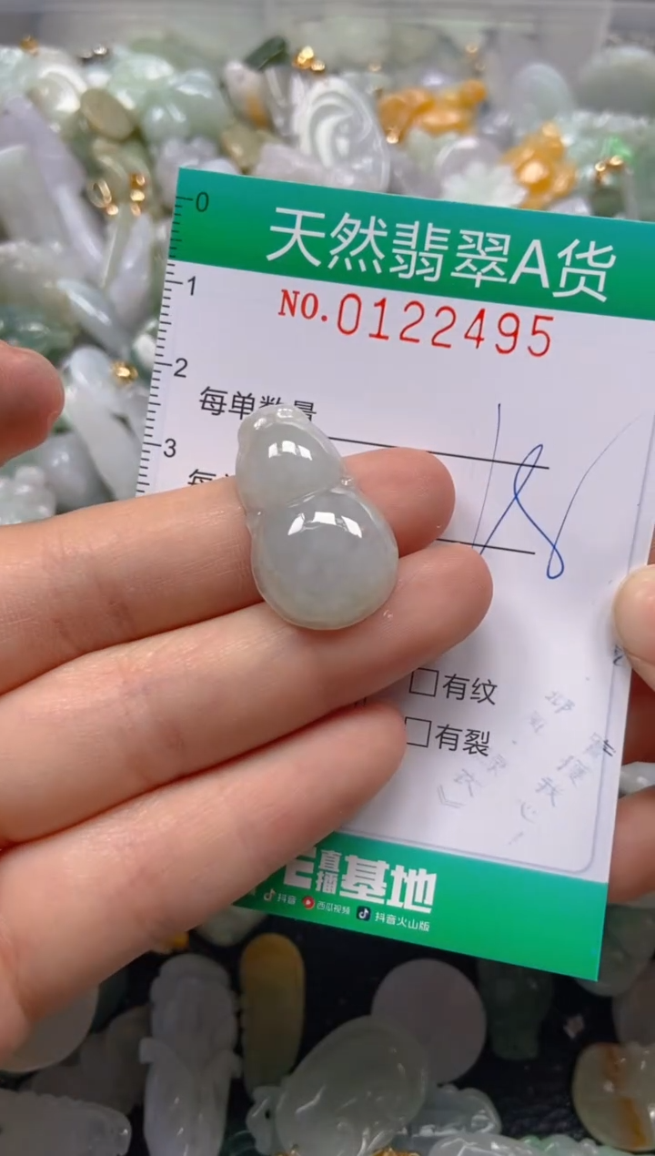 翡翠未镶嵌颈饰闪购0122495