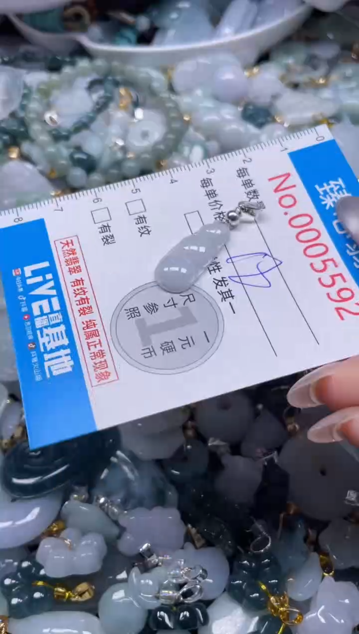 颈饰未镶嵌翡翠5592