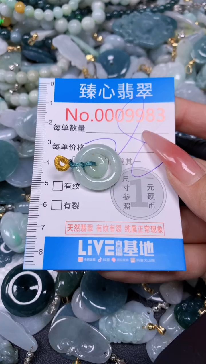 【闪购商品】翡翠颈饰未镶嵌含绳000