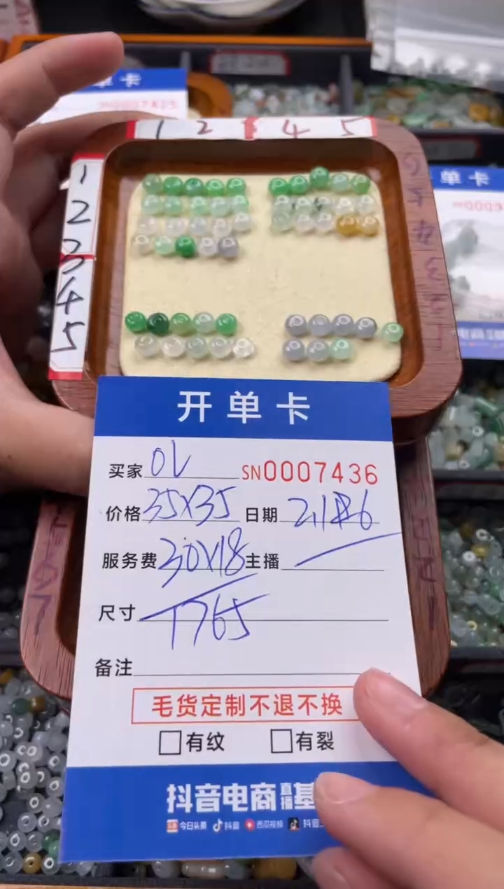 【闪购商品】翡翠颈饰未镶嵌00007436