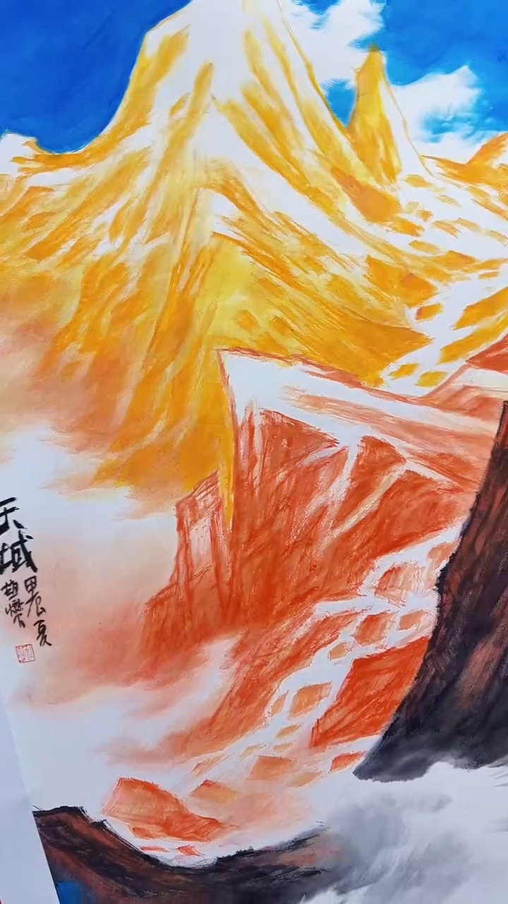 国画赵燮8平尺精品