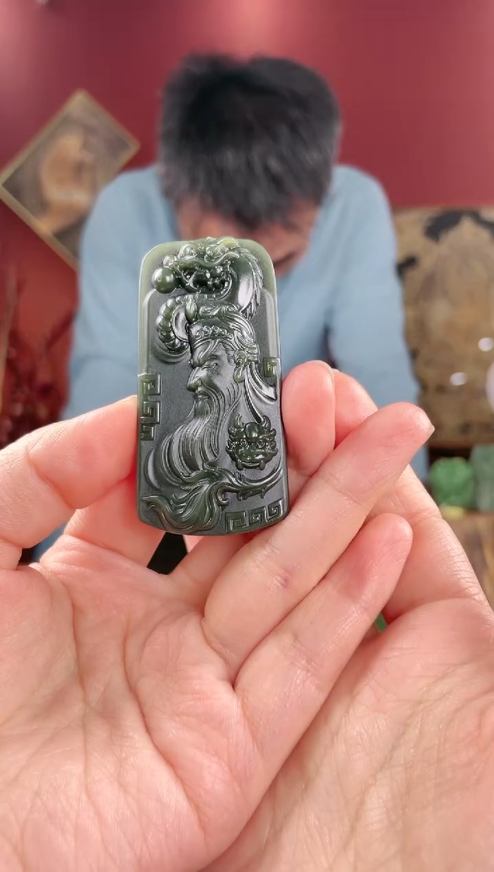 【闪购商品】和田玉颈饰未镶嵌关公