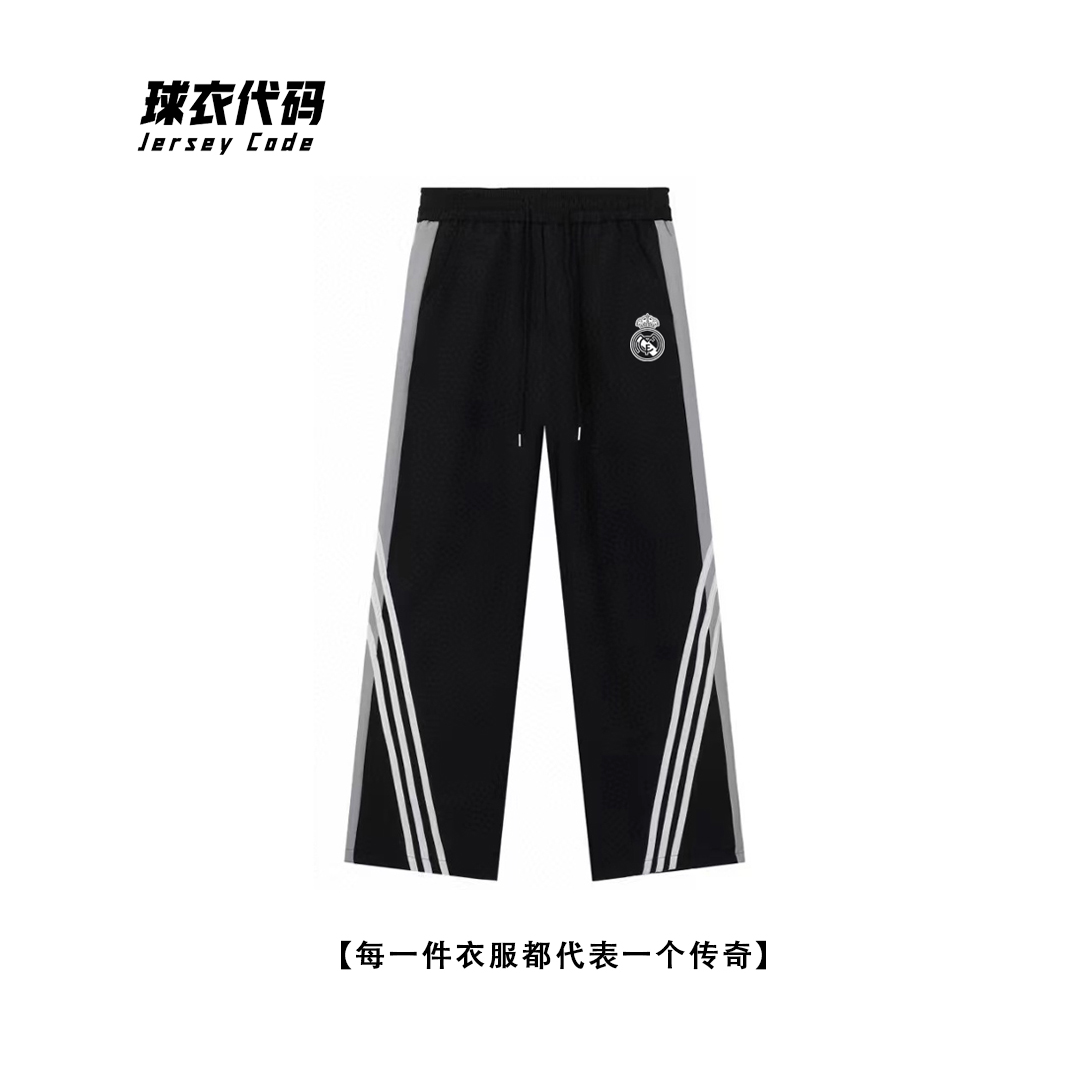 【皇马】赛季-球衣套装风经典长裤打底基础款秋冬透气户外
