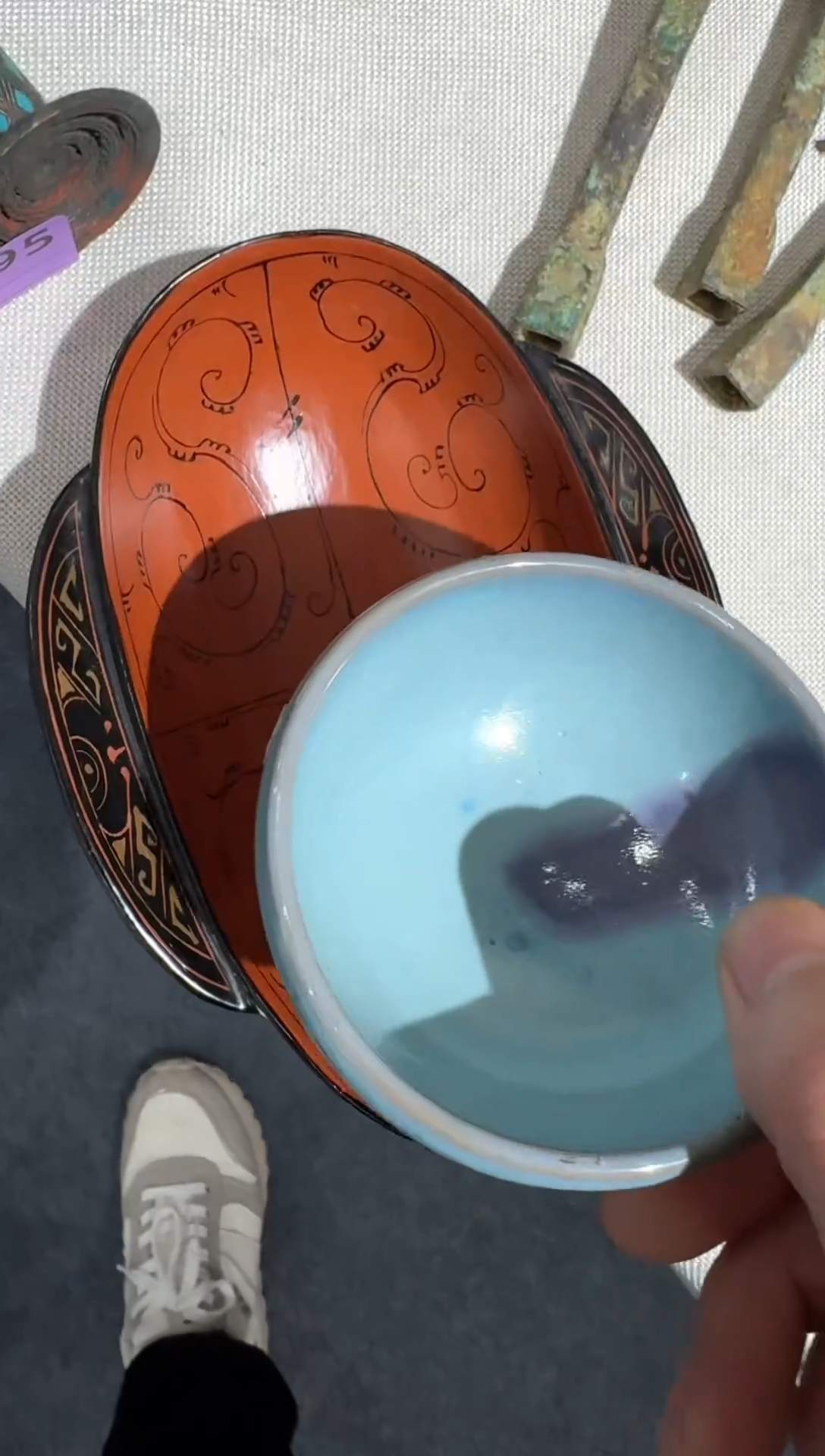 瓷片瓷摆件瓷摆件