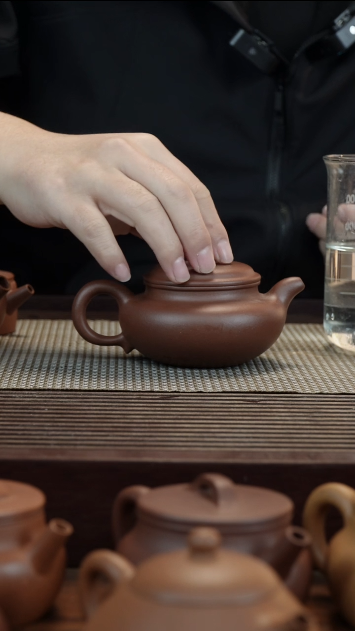紫砂茶壶底槽清仿古半手工200CC