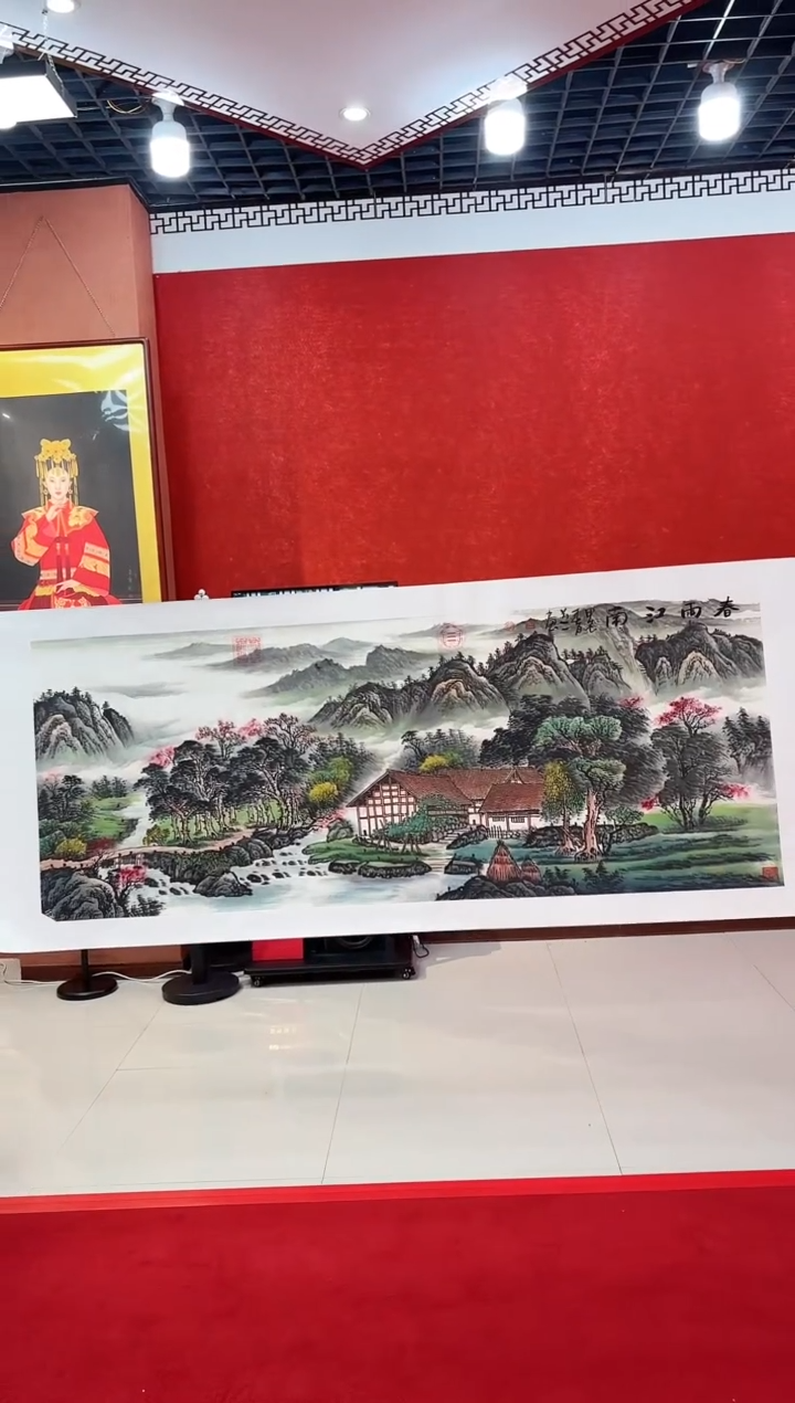 【闪购商品】国画道一老师亲笔绘画作品D82