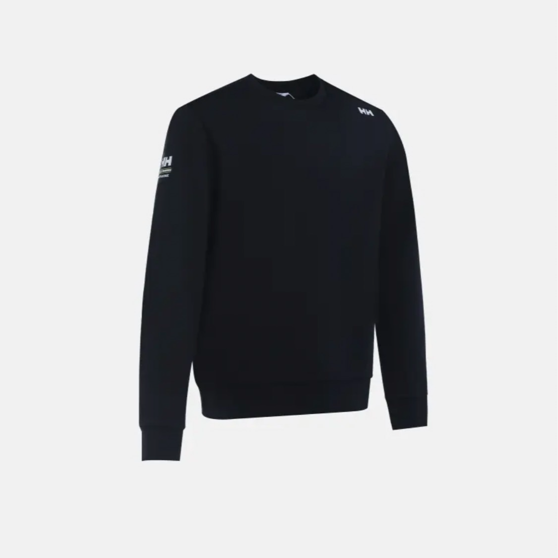 HANSEN 春秋男款简约休闲打底纯棉圆领针织卫衣LM