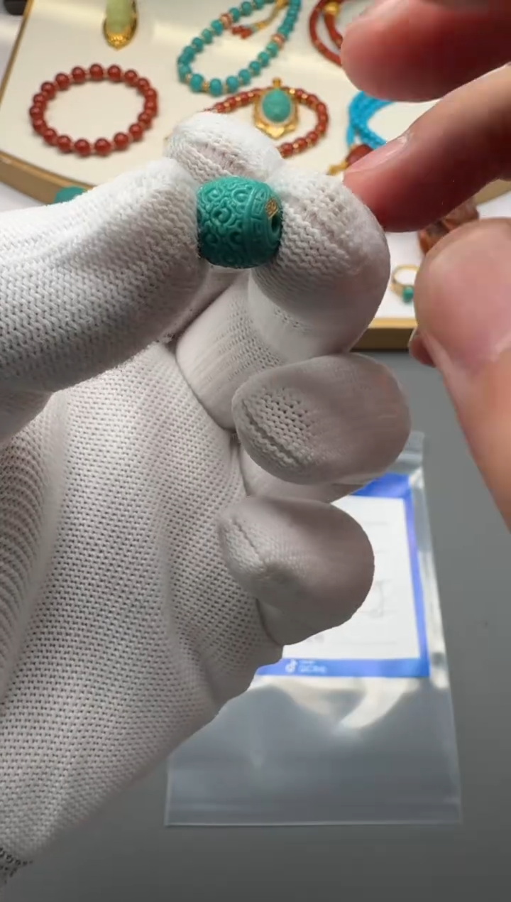 未镶嵌绿松石配饰红*～1111