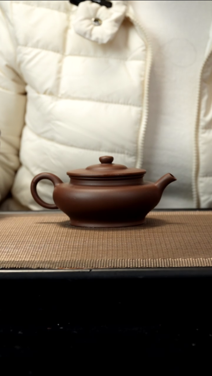 紫砂茶盏不*说朱泥点汤宫灯200CC