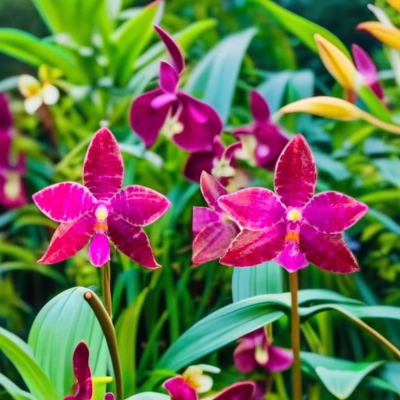 夏氏红路德525兄弟交 1.7寸 原生趣味蝴蝶兰【锦尚兰业】