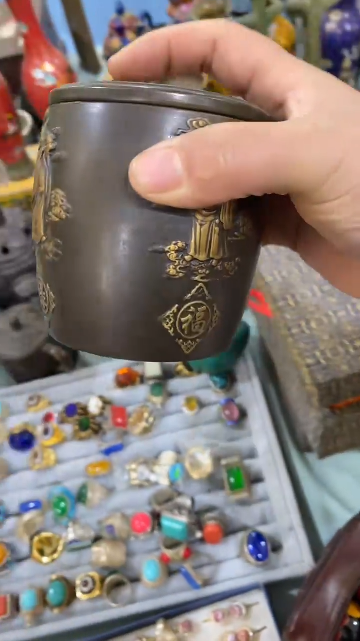 【闪购商品】宫廷影视老旧工艺摆件