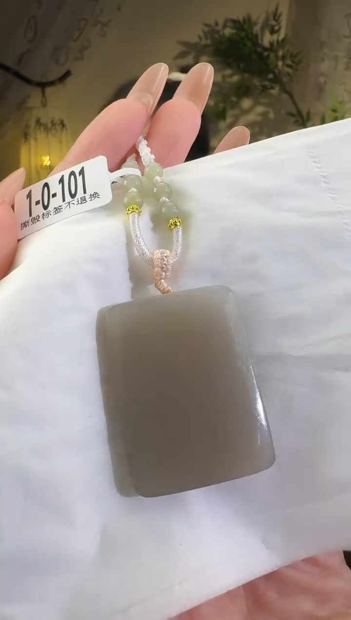 【闪购商品】和田玉颈饰未镶嵌1-0-101