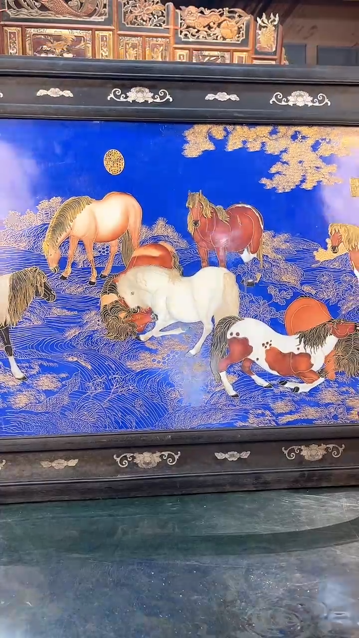 【闪购商品】瓷片214F现代工艺品一个