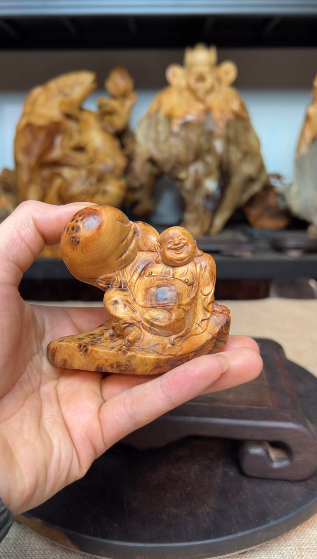 柏木（崖柏）崖柏雕刻件