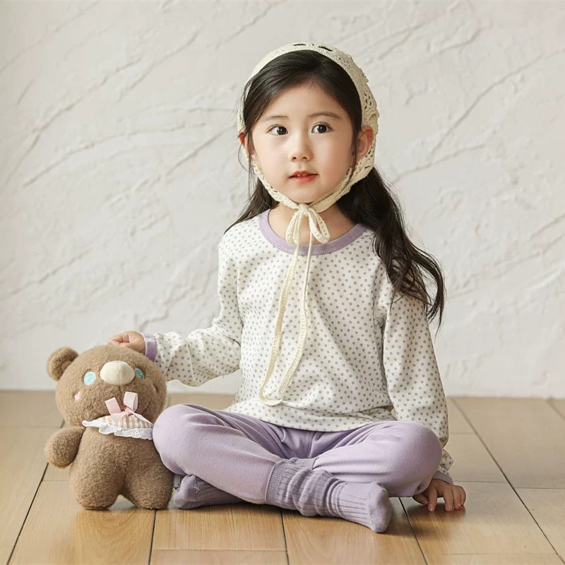 秋冬新款儿童家居服秋衣裤套装宝宝男童面料舒居家服无骨磨毛保暖