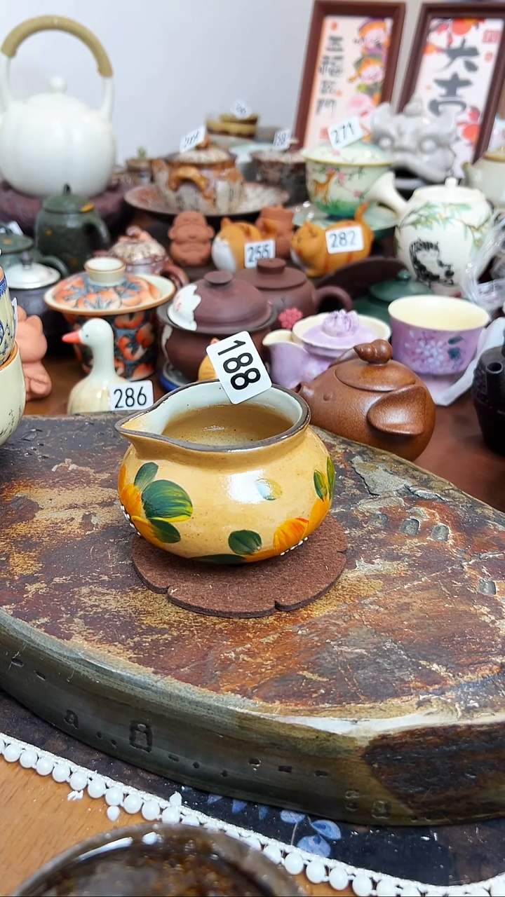 【 茶瓷物语】手绘公道杯188