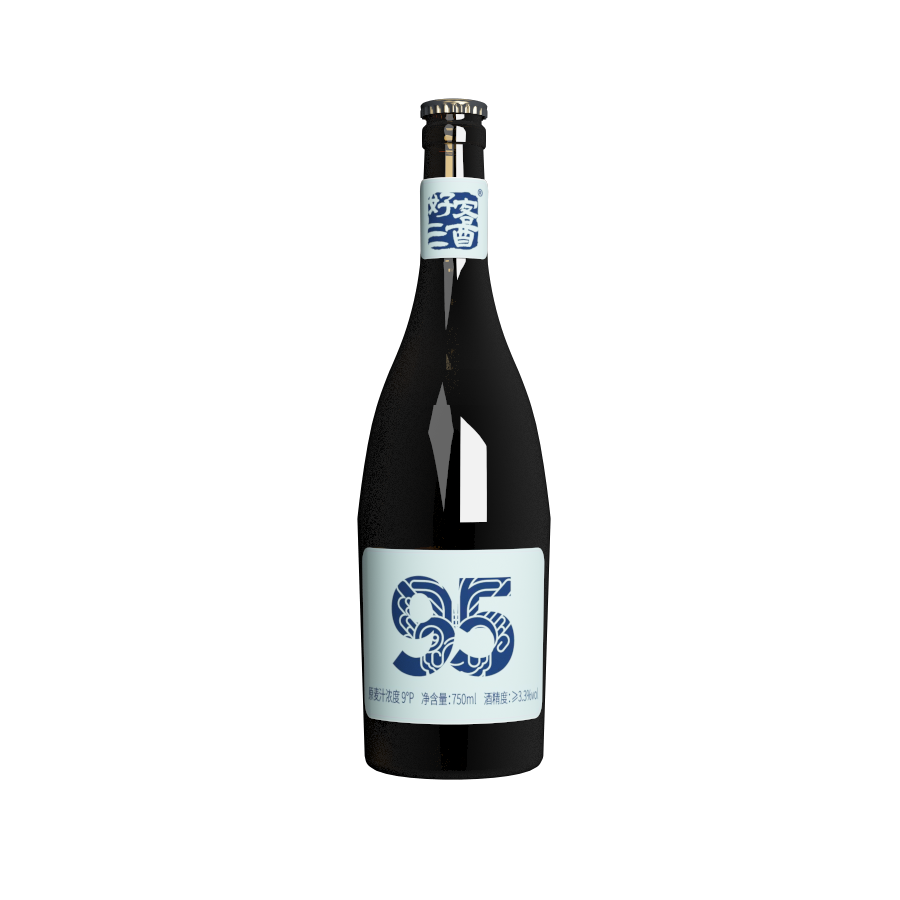 好客三酉 精酿95啤酒 750ML