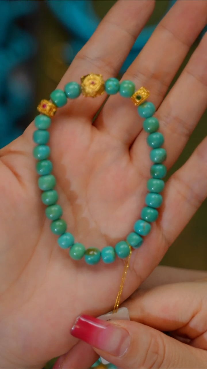 未镶嵌绿松石珠宝奇石B045多样性发一件